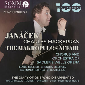 Leos Janacek: The Makropulos Affair; The Diary of One Who Disappeared , Marie Collier
