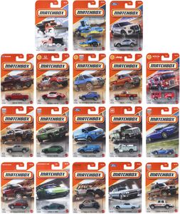 Mattel - Matchbox 1:64 Basic Car Collection 24-Piece D Assortment 