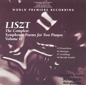 Complete Symphonic Poems for Two Pianos II , Louise Mangos