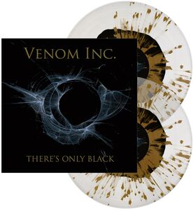 There's Only Black - Clear w/  Black Yolk & Gold Splatter