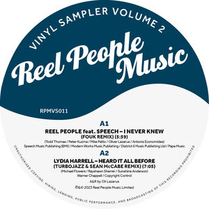 Reel People Music : Vinyl Sampler Vol. 3 (Various Artists)