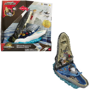Mattel - Jurassic World: Rebirth Micro Adventures Ultimate Mosasaurus