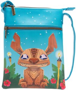 Loungefly - Lilo & Stitch - Tiki Stitch Passport Bag - EE Exclusive