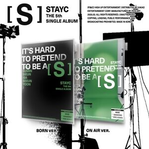S - Random Cover - incl. 64pg Photobook, Index Slide, Fragrance Card, Photocard, Postcard + Sticker [Import] , STAYC