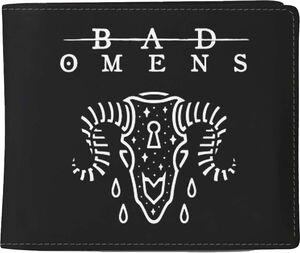 Rocksax - Bad Omens - Ramskull - Wallet with Coin Pocket (Black)