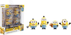 Jada Toys - Minions - MetalFigs - 2.5" Diecast Figure 4-Pack