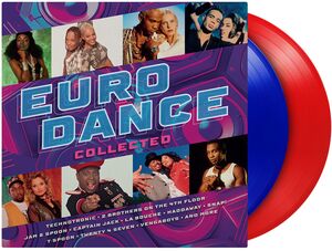 Eurodance Collected /  Various - Limited 180-Gram Translucent Blue & Translucent Red Colored Vinyl [Import] , Various Artists