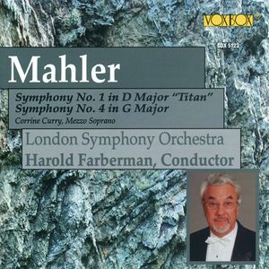 Mahler Symphonies Nos. 1 & 4 , Harold Farberman