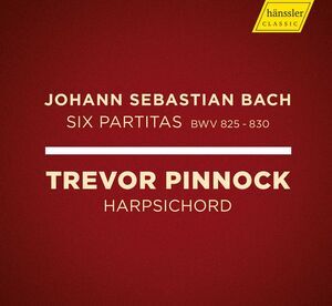 Six Partitas 825-830 , Trevor Pinnock