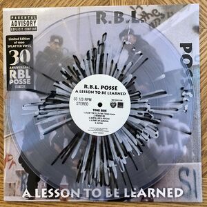 A Lesson To Be Learned (30th Anniversary Edition) Splatter [Explicit Content]