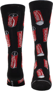 Perri's - Coca Cola - Black Cans - Crew Socks 