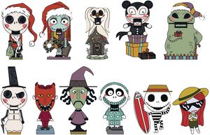 The Nightmare Before Christmas 3D Foam Bag Clip - Series 9