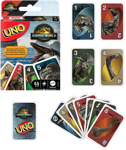 Mattel Games - UNO: Jurassic World: Rebirth Edition