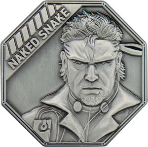 Metal Gear Solid Delta: Snake Eater - Limited Edition Coin - Naked Snake 