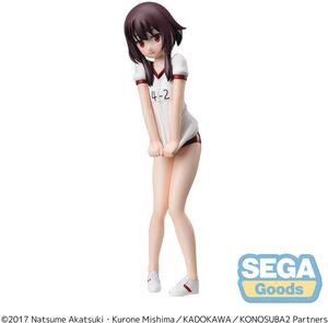 SEGA - KONOSUBA - God's blessing on this wonderful world! 2 SPM Megumin Gym Clothes Version Statue