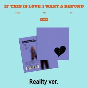 If This Is Love, I Want A Refund - Reality Version - incl. 72pg Photobook, 2 Photocards, Sticker, Receipt + 4 Accordion Postcards Set [Import]