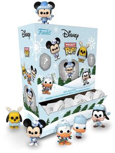Funko Pocket POP! Snowball: Disney Holiday (One Random Pocket POP! Per Transaction)