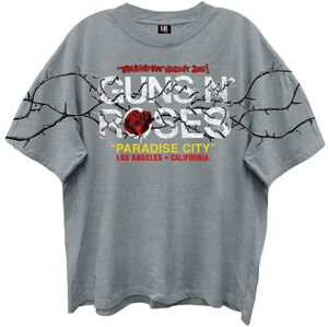 Guns N' Roses - Paradise City - Giant Vintage T-Shirt - XL Gray 12160762A4 
