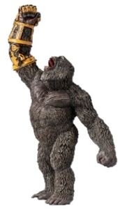 HIYA - Godzilla x Kong: The New Empire - Stylist Series - 8.7" Kong B.E.A.S.T. Glove Version PVC Statue