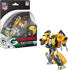 Transformers - Green Bay Packers NFL Helmet Action Figure