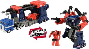 Hasbro Collectibles - Transformers - Takara Tomy: Missing Link - C-11 Delta Magnus Converting Action Figure 
