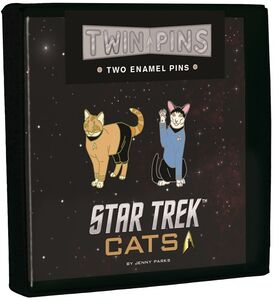 STAR TREK CATS TWIN PINS
