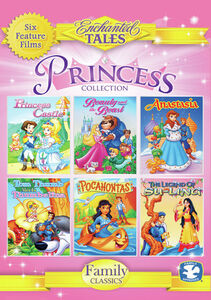 Princess Collection: Princess Castle, Beauty And The Beast, Anastasia,Tom Thumb Meets Thumbelina, Pocohontas, And The Legend Of Su-Ling