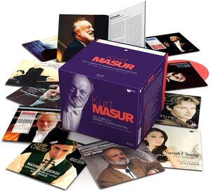 Kurt Masur: The Complete Warner Classics Edition - His Teldec & EMI Classics Recordings (70 CD)