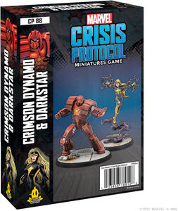 MARVEL CP CRIMSON DYNAMO & DARK STAR CHARACTER PK