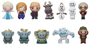 Frozen 10th Anniversary 3D Foam Bag Clip - Series 56