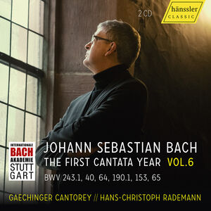 Vision Bach, Vol. 6 - The First Cantata Year - BWV 243.1, 40, 64, 190.1, 153 & 65 , Johann Sebastian Bach