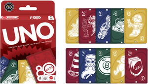 Mattel Games - UNO: Ruby Red, Mattel 80th Anniversary 