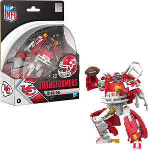 Transformers - Kansas City Chiefs NFL Helmet Action Figure 