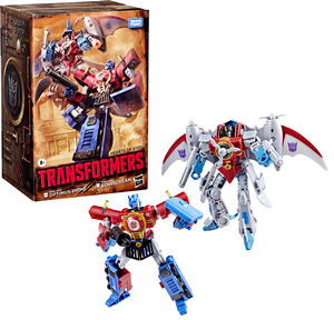 Hasbro Collectibles - Transformers Timelines - Comic Edition Optimus Prime & Starscream Action Figure 2-Pack 