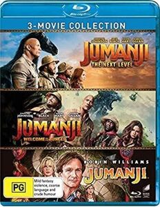 Jumanji: 3-Movie Collection: Jumanji /  Jumanji: Welcome to the Jungle / Jumanji: The Next Level [Import]