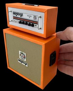 Axe Heaven Orange ROCKER 30 Miniature Stack Guitar Amplifier Replica Collectible OA-AMP-2