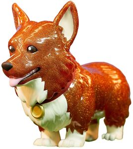 Mondo Cowboy Bebop Ein Sparkle Variant Vinyl Figure - EE Exclusive