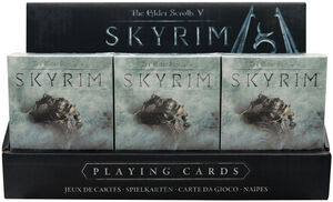 The Elder Scrolls V: Skyrim - Playing Cards 12 Pack Display PDQ 