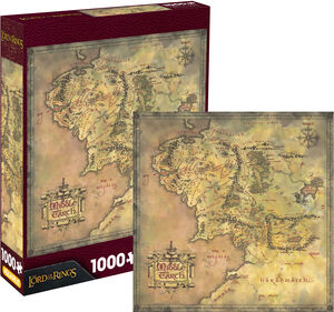 The Lord of the Rings - Heat Stamp 1000 Piece Jigsaw Puzzle