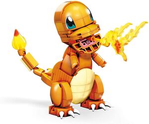 MEGA BLOKS - Pokemon: Charmander, 180 Piece Building Toy Set