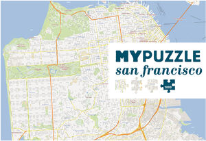 MYPUZZLE SAN FRANCISCO 1000 PC JIGSAW PUZZLE