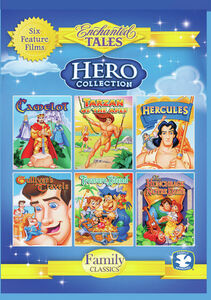 Hero Collection: Camelot, Tarzan, Hercules, Gulliver's Travels,Treasure Island, And Hunchback Of Notre Dame