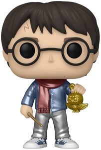 FUNKO POP! & TEE: Harry Potter - Harry XMAS - S 