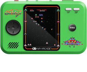 My Arcade - DGUNL-4199 Galaga/ Galaxian Pocket Player Pro Handheld Portable Gaming System (2 GAMES IN 1) 