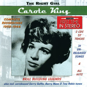 Right Girl: Brill Building Legends , Carole King