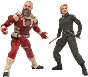 Hasbro Collectibles - Thunderbolts - Marvel Legends - Yelena Belova & Red Guardian Action Figure 2-Pack 