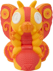 Handmade by Robots - Godzilla - Mothra #342 (Flame Glow in the Dark)