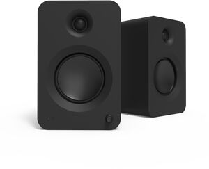 Kanto REN MB Bluetooth Powered Bookshelf Speakers 200 Watts (Matte Black)