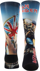 Perri's - Iron Maiden - The Trooper Dye Sublimation - Crew Socks 