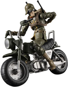 MegaHouse - Mobile Suit Gundam - G.M.G. - Zeon Army 08 V-SP: Standard Infantry & Zeon Infantry Motorbike